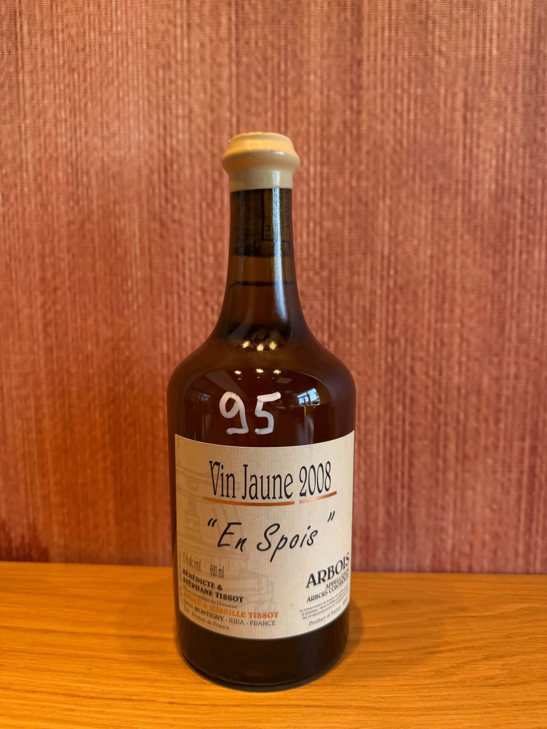 B&S. Tissot – Arbois Vin Jaune – En Spois 2008