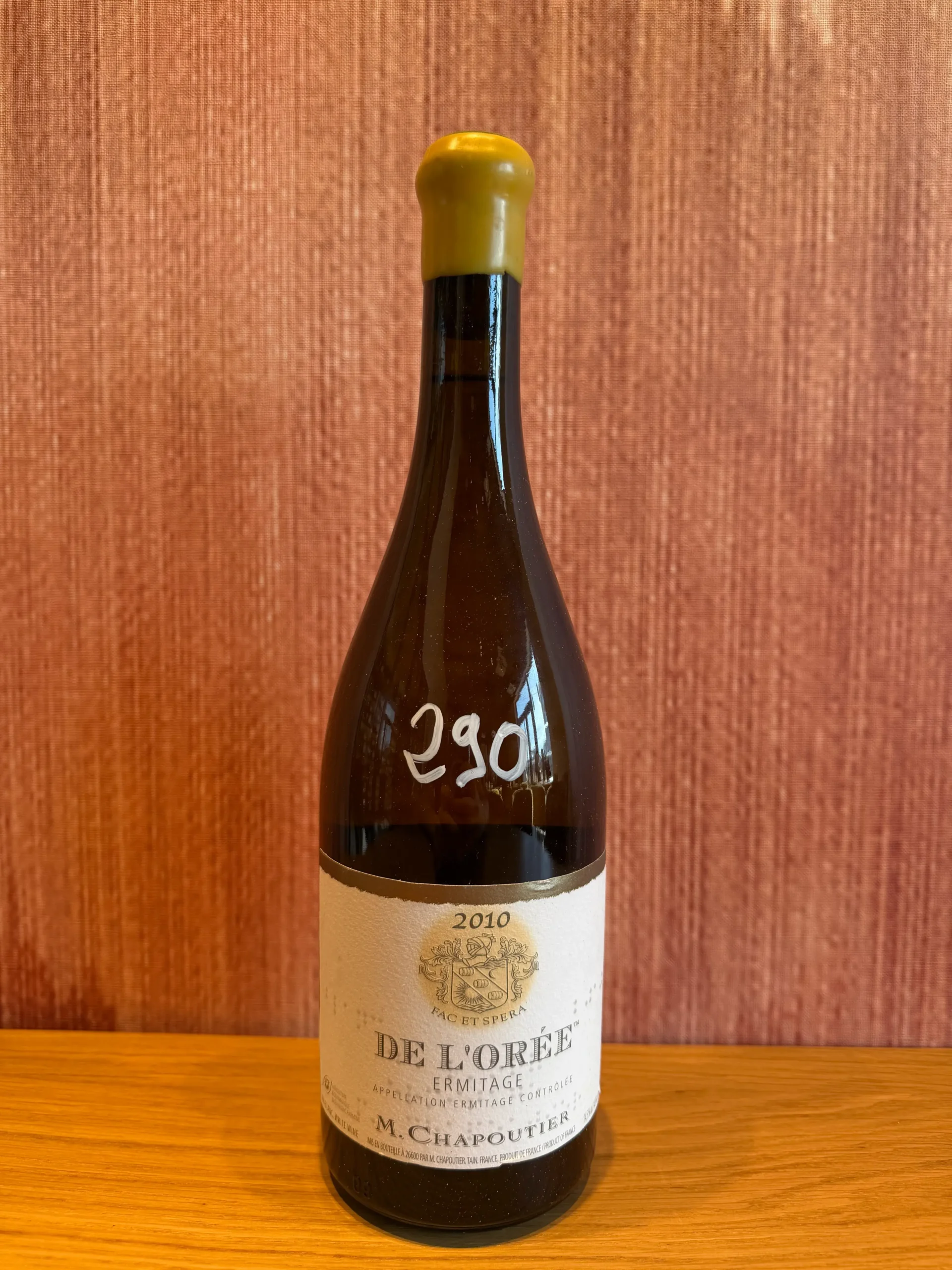 M. Chapoutier – Ermitage – De l'Orée 2010